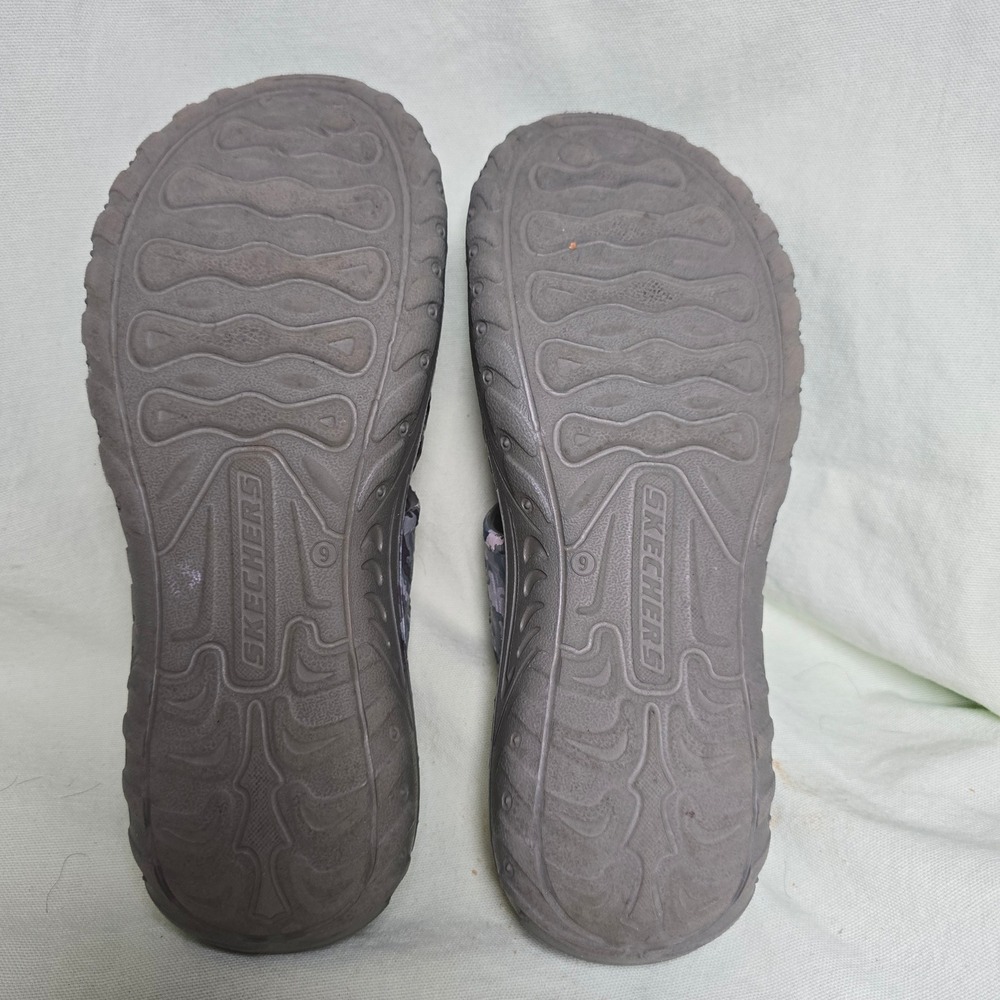 Skechers Outdoor‎ Lifestyle Women's Adjustable Camo Thong Sandals Gray - Picture 6 of 6